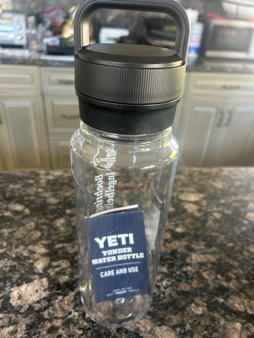 YETI YONDER WATER BOTTLE BRANDED WITH THE BOEHRINGER INGELHEIM LOGO 34 OZ NWT